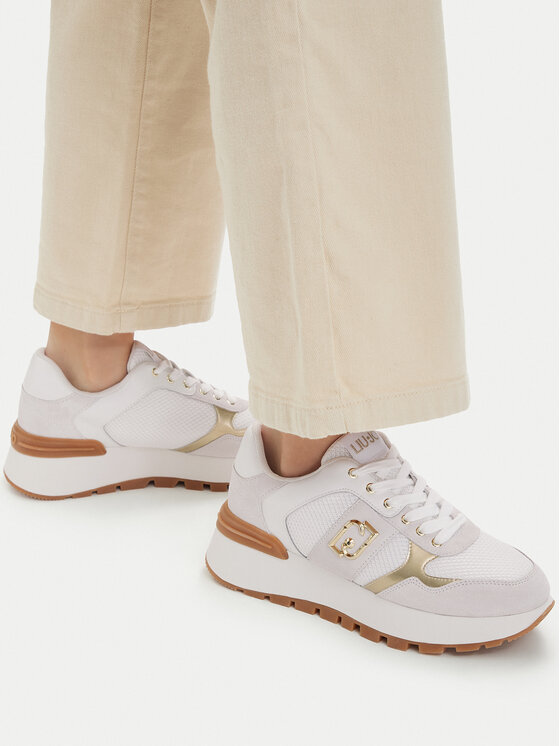 Liu Jo Sneakers Amazing 43 Bis BA6031 PX027 Alb