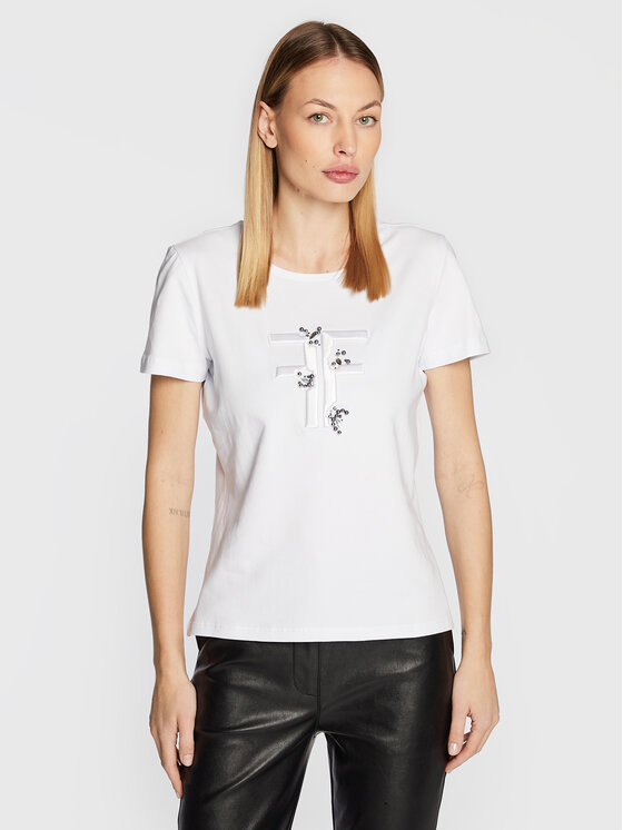 T-shirt FS22WT3005J401E5 Bianco Regular Fit