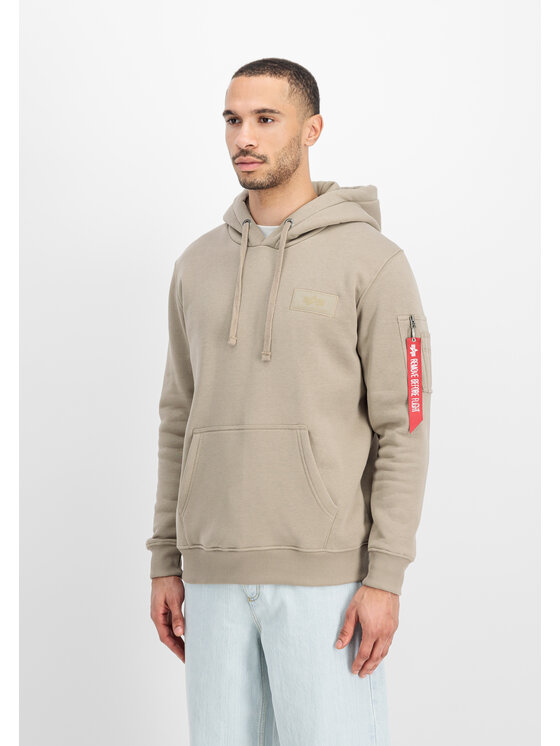 Alpha Industries Alpha Industries Mikina Back Print Hoodie Žltá Regular Fit