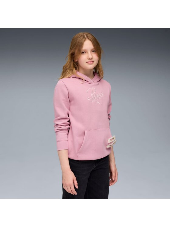 Puma Puma Bluza 688728 Różowy Regular Fit