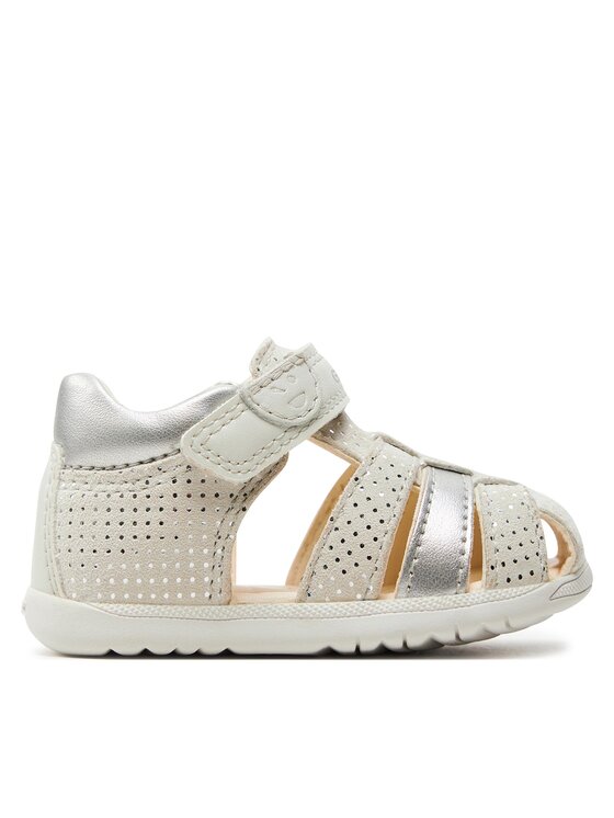 Geox Geox Σανδάλια B Sandal Macchia Gir B254WB 007NF C1Q1N Λευκό