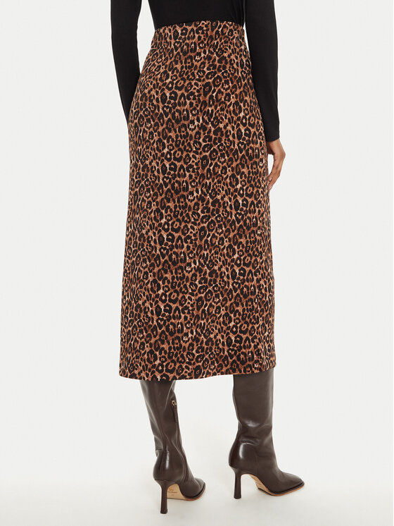 Joseph Ribkoff Joseph Ribkoff Spódnica ołówkowa 244260 Brązowy Regular Fit