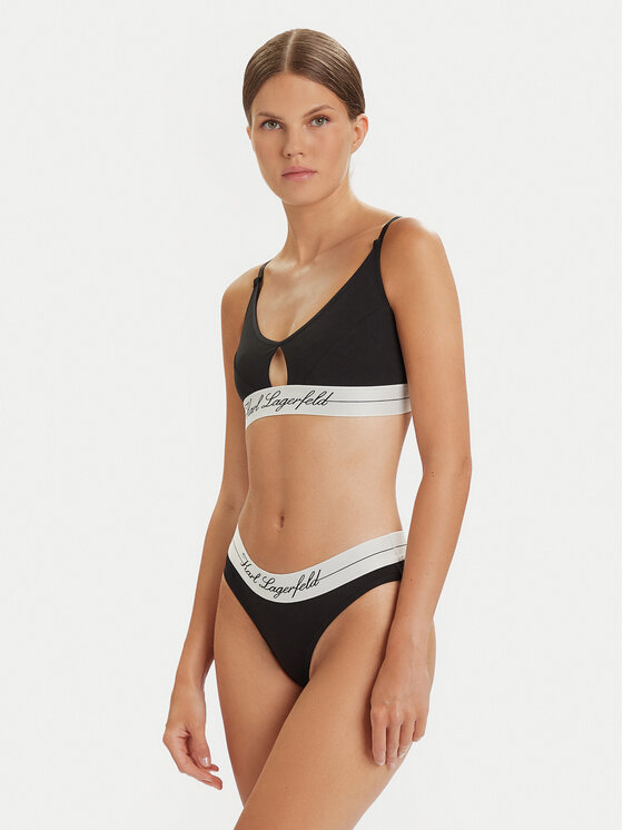 KARL LAGERFELD KARL LAGERFELD Reggiseno senza ferretto A1W47092 Nero