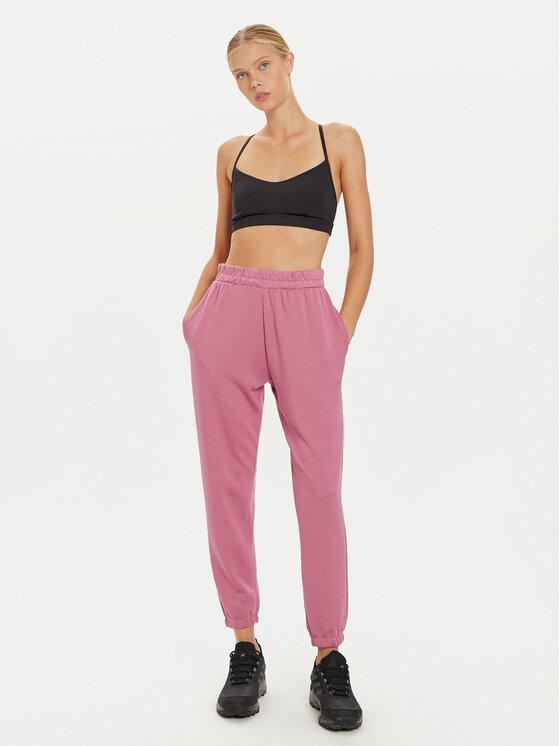 4F 4F Παντελόνι φόρμας 4FWAW24TTROF0840 Ροζ Loose Fit