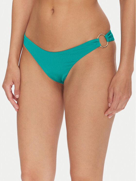Guess Bikini partea de jos E5GO19 KC692 Turcoaz