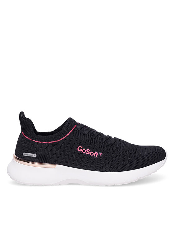 Go Soft Go Soft Sneakersy WP-12 Czarny