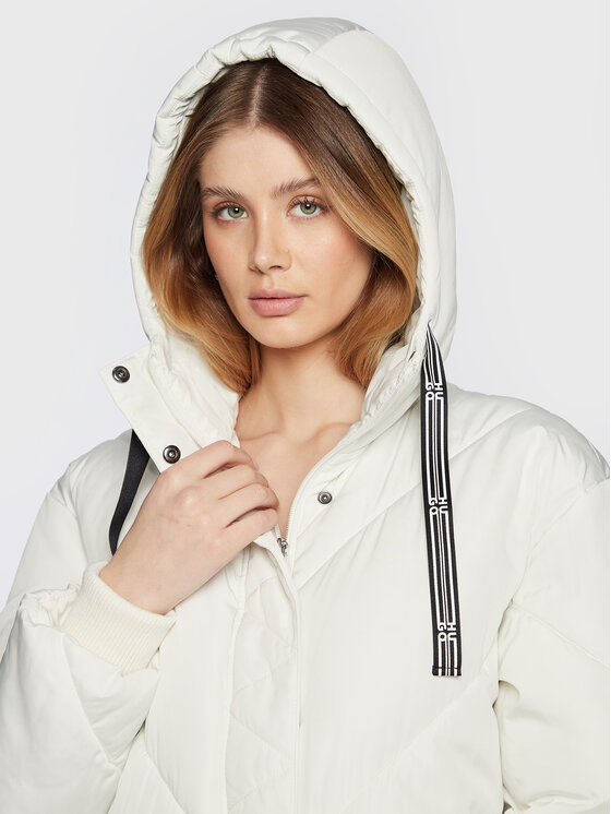 HUGO HUGO Зимно яке Favella-1 50473930 Екрю Relaxed Fit