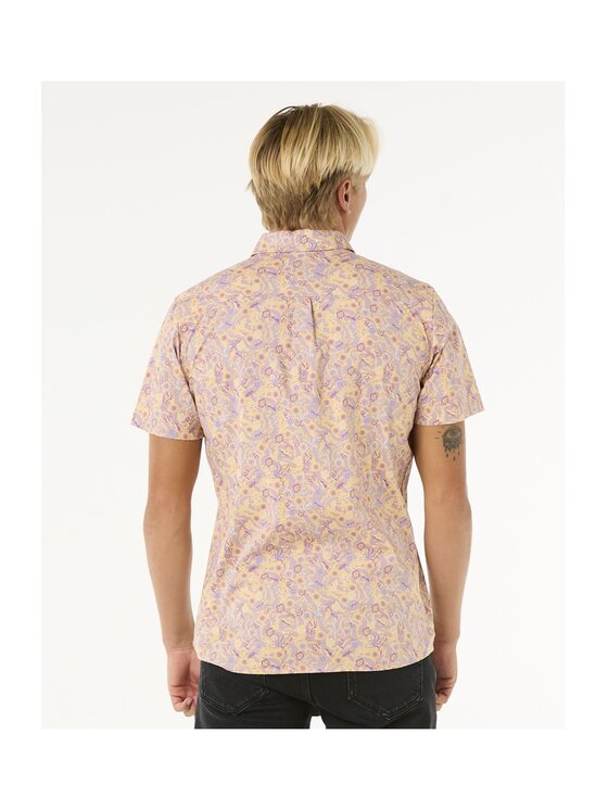 Rip Curl Rip Curl Koszula Floral Reef S/S Shirt Fioletowy Standard Fit