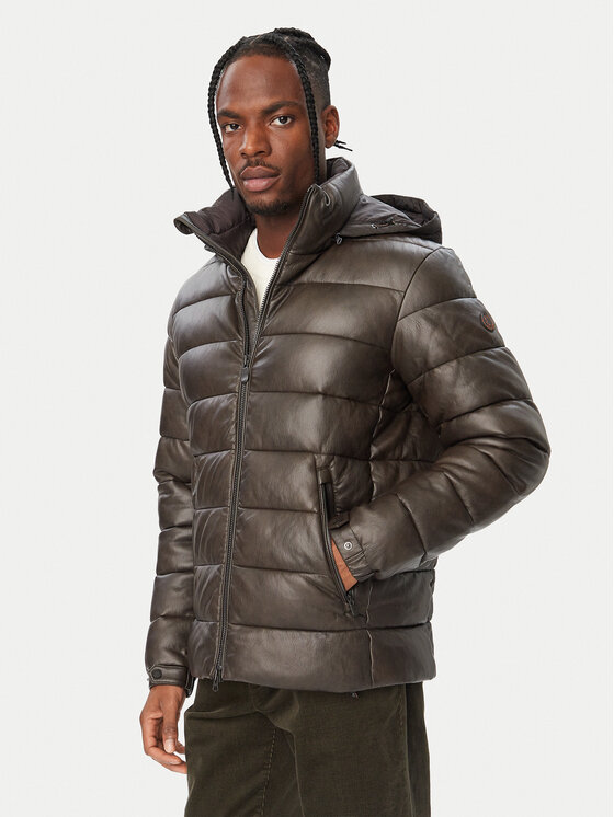 Save The Duck Save The Duck Зимова куртка D33117M NAPA23 Темно-коричневий Regular Fit