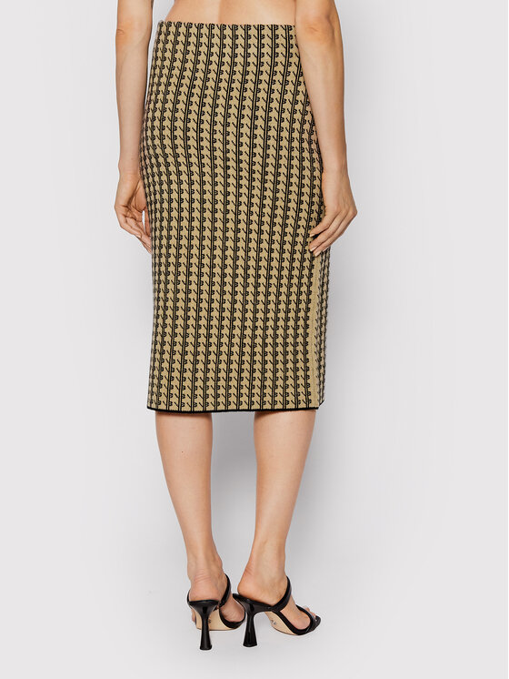 Victoria Victoria Beckham Victoria Victoria Beckham Bleistiftrock 1322KSK003784A Beige Slim Fit