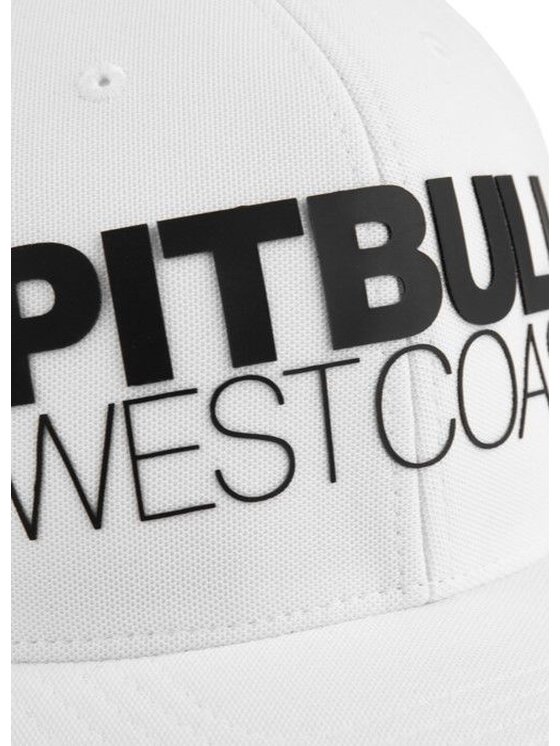 PITBULL PITBULL Czapka z daszkiem Czapka Snapback Classic SEASCAPE uniwersalny Biały