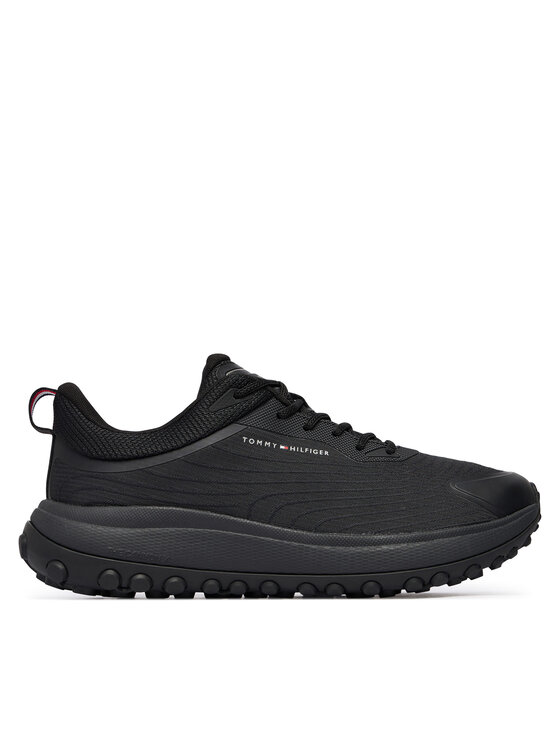 Tommy Hilfiger Tommy Hilfiger Tenisice The Canyon X M Knit Runner FM0FM06067 Crna