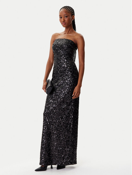 PINKO PINKO Estélyi ruha 105527 A2Q4 Fekete Regular Fit