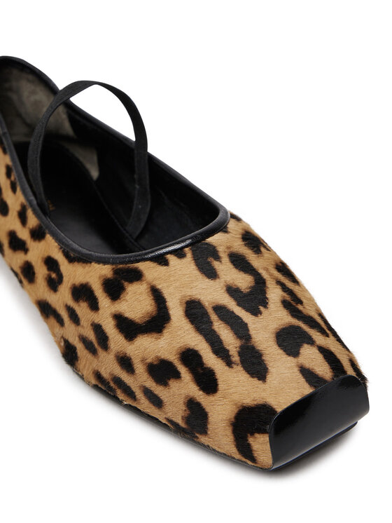 Tory Burch Tory Burch Μπαλαρίνες Runway Ballet 165476 Καφέ
