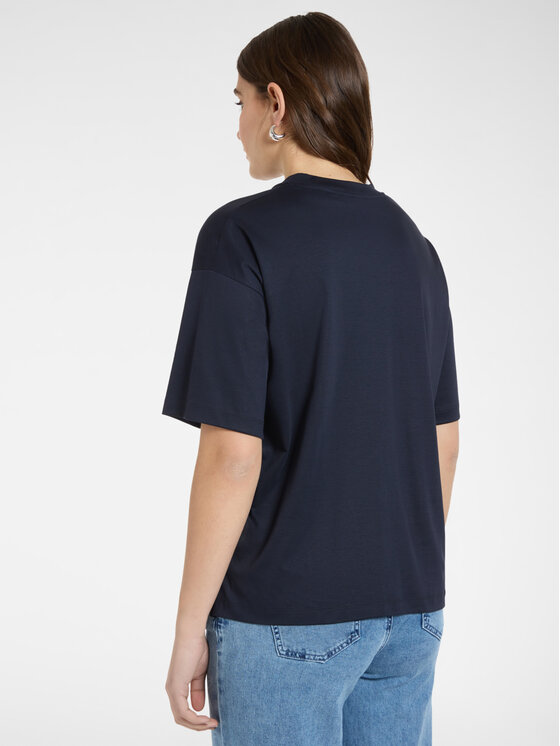 Elena Mirò Elena Mirò T-Shirt G065Z000583N034 Niebieski Regular Fit