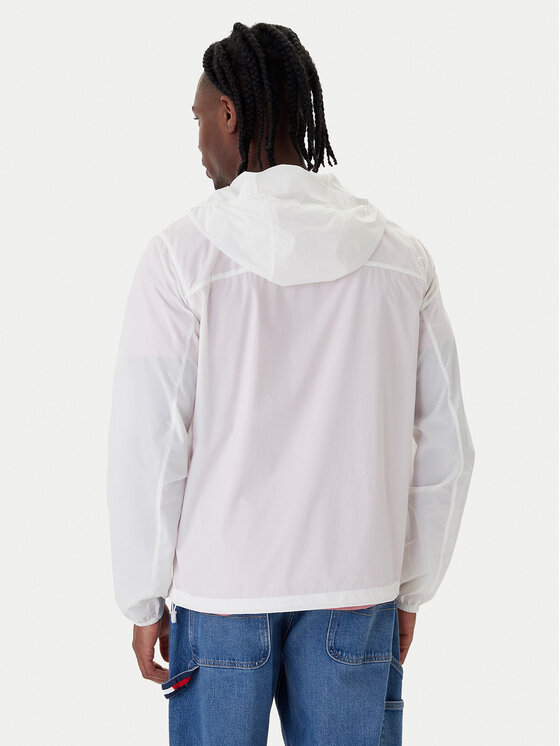 Tommy Jeans Tommy Jeans Átmeneti kabát DM0DM23112 Fehér Regular Fit