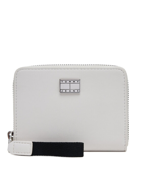 Tommy Jeans Tommy Jeans Portofel Mare de Damă Tjw American Cool Med Za AW0AW17298 Alb