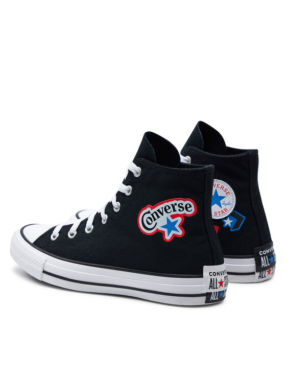 Converse Converse Kedas Chuck Taylor All Star Stickers A06313C Melns