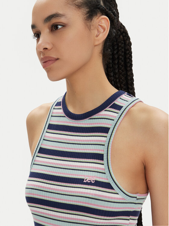 Lee Lee Top 112350213 Barevná Slim Fit
