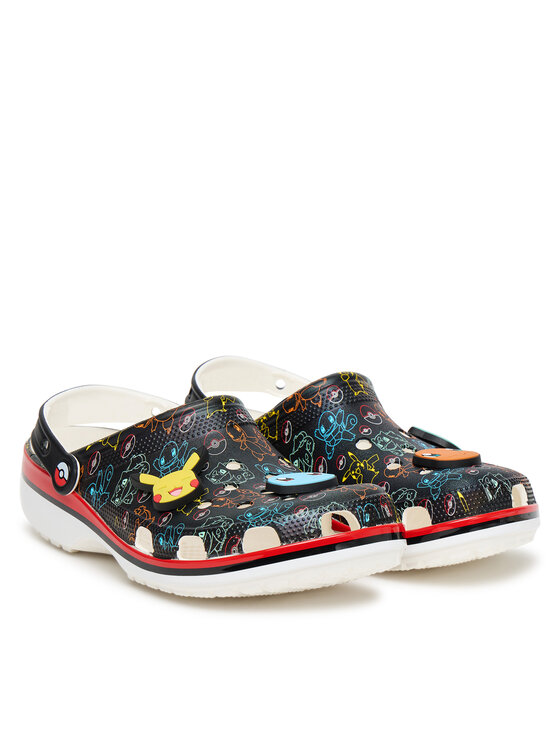 Crocs Crocs Klapki Pokémon Classic Clog 211343 Czarny