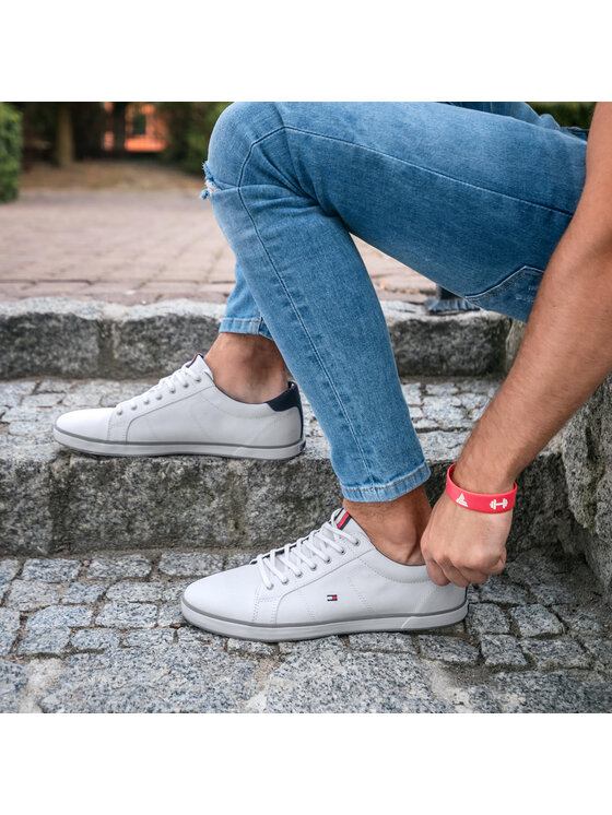Tommy Hilfiger Tommy Hilfiger Гуменки Harlow 1D FM0FM00596 Бял