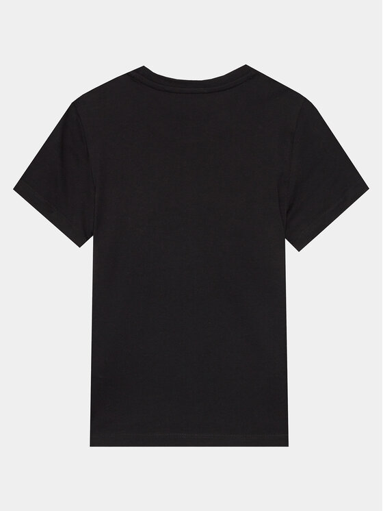 4F 4F T-shirt 4FJAW23TTSHM0795 Crna Regular Fit