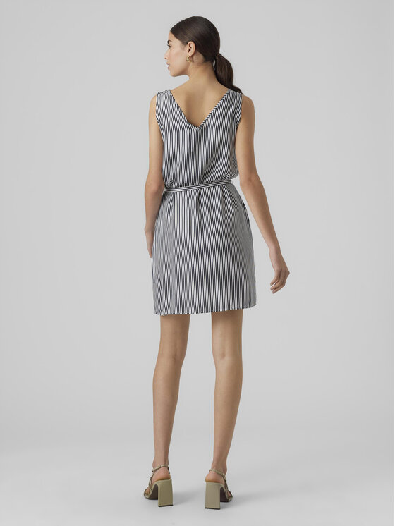 Vero Moda Vero Moda Nyári ruha Bumpy 10286519 Sötétkék Regular Fit