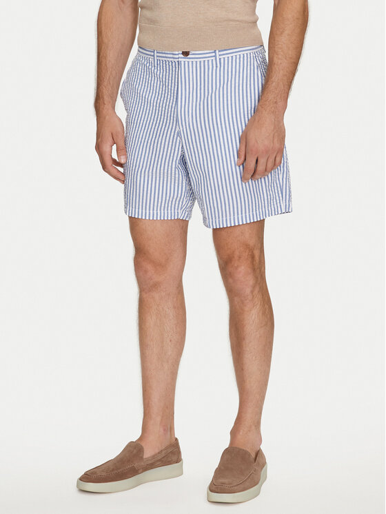 Gap Gap Bavlnené šortky 624260-03 Modrá Regular Fit