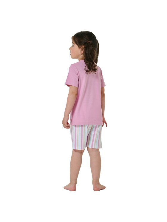 SCHIESSER SCHIESSER Piżama 28262 Różowy Comfort Fit