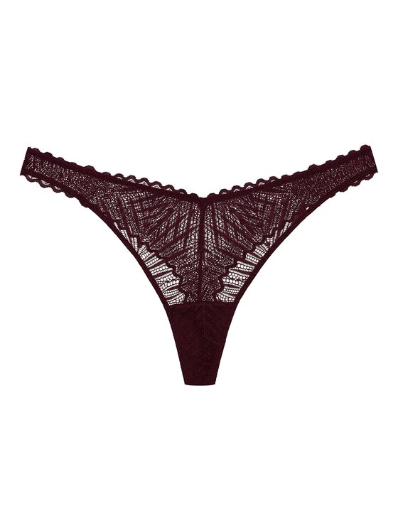 Esotiq Esotiq Stringi 44221 Bordowy