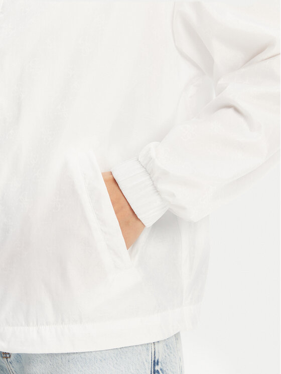 Guess Guess Giacca di transizione V5GL01 WH482 Bianco Regular Fit