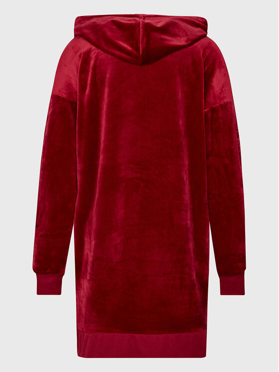 Dkny velour hoodie hot sale