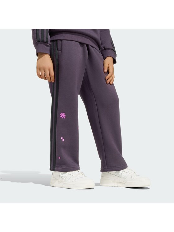 adidas adidas Sportinis kostiumas Minecraft KC6834 Violetinė Loose Fit