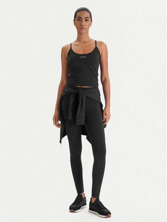 Guess Guess топ V6RP14 KD952 Черен Slim Fit