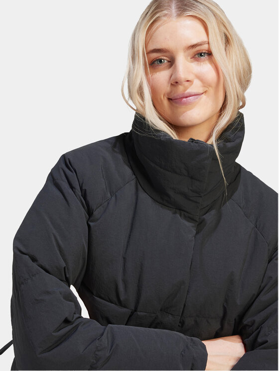 adidas adidas Pernata jakna Big Baffle IK3166 Crna Loose Fit