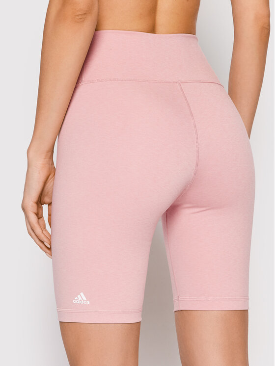 adidas Bikershorts Optime HG1418 Rosa Tight Fit Modivo