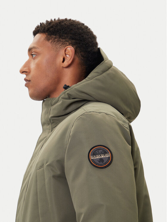 Napapijri Napapijri Зимно яке A-Cornier NP0A892J Зелен Regular Fit
