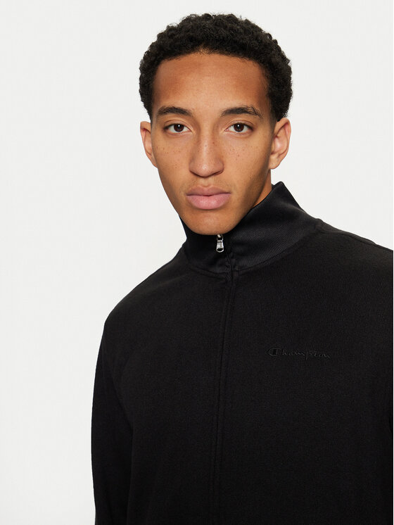 Champion Champion Світшот 220284 Чорний Slim Fit