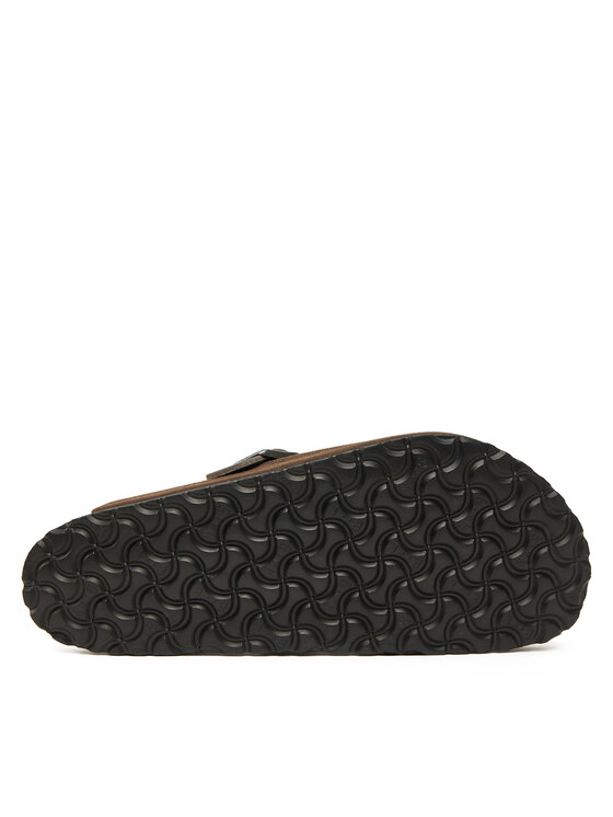 Birkenstock Birkenstock Nazouváky Boston zamsz 1029210 Hnědá