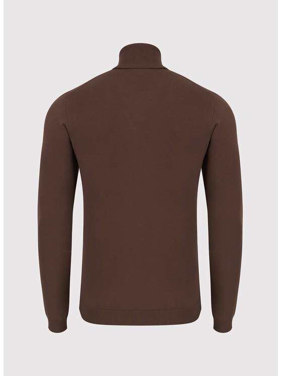 Pako Lorente Pako Lorente Sweter P26WN-2X-016 Brązowy Classic Fit