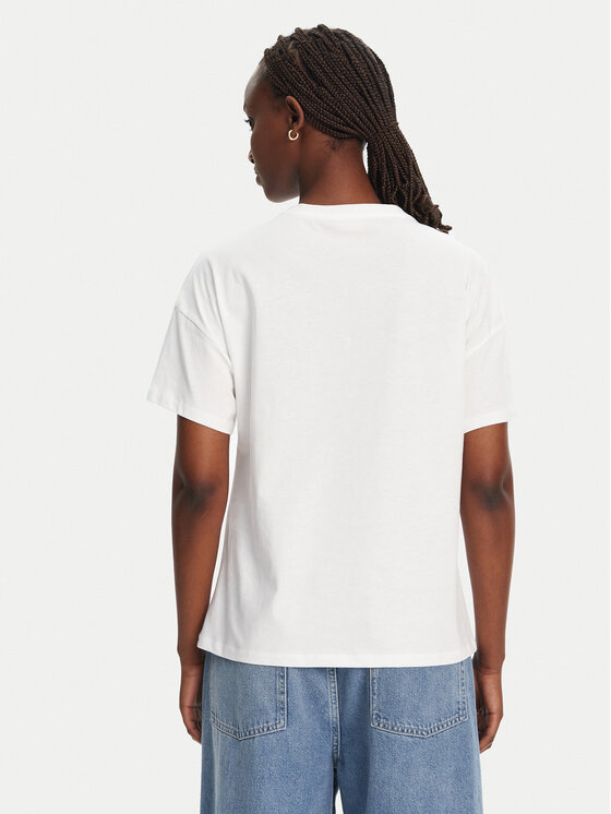 Liu Jo Liu Jo Tricou WA5342 JS923 M9505 Alb Regular Fit