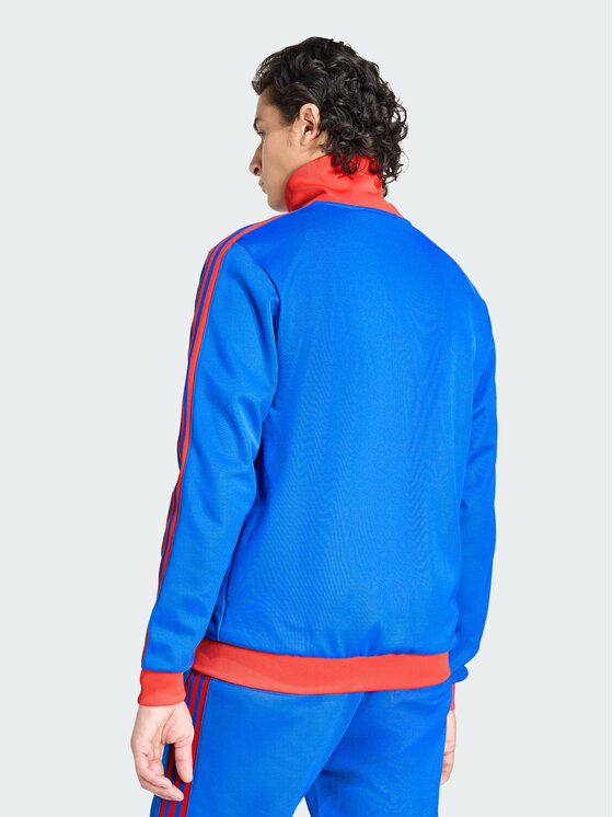 adidas adidas Bluza CLASSIC Błękitny Slim Fit