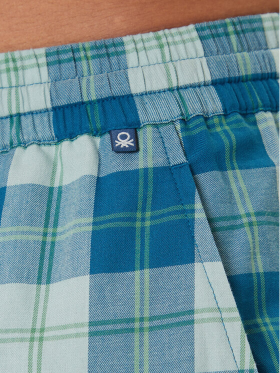 United Colors Of Benetton United Colors Of Benetton Піжамні штани 4MYG4F00D Голубий Regular Fit