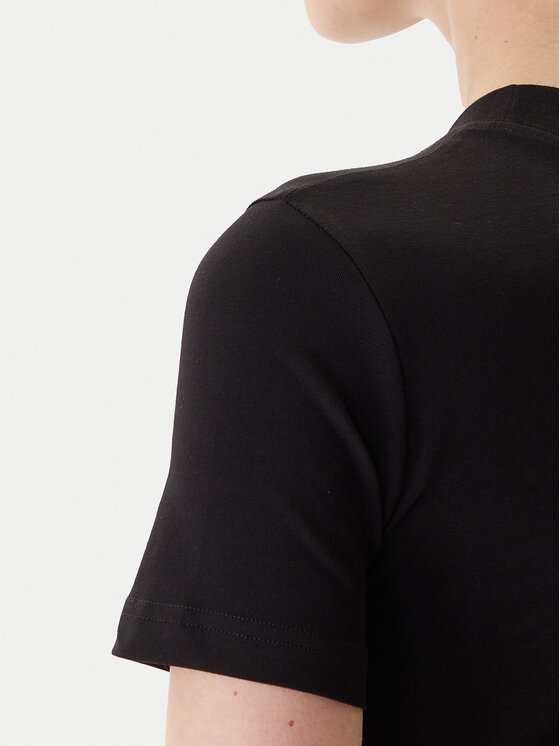 Versace Jeans Couture Versace Jeans Couture Každodenné šaty 79HAOT00 CJ03T Čierna Slim Fit