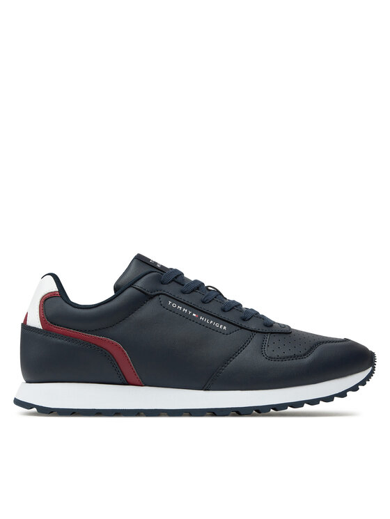 Tommy Hilfiger Snīkeri New Runner Eva Mix Lth Flag FM0FM05453 Tumši zils