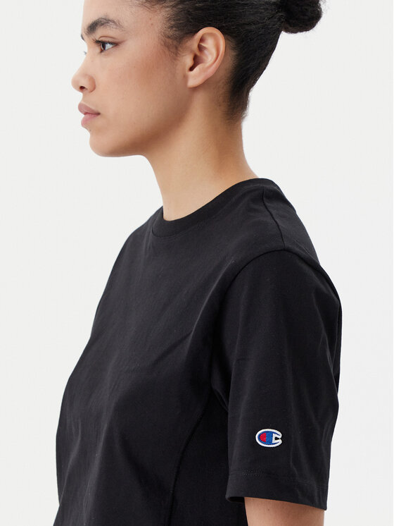 Champion Champion T-shirt 117874 Crna Regular Fit
