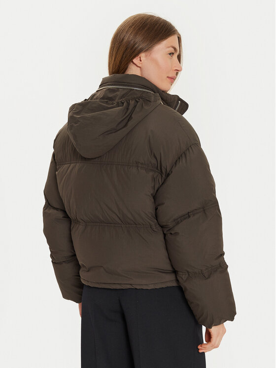AMI PARIS AMI PARIS Télikabát FJK413.PA0009 Barna Regular Fit