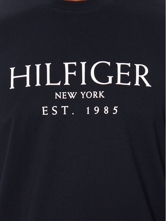 Tommy Hilfiger Tommy Hilfiger T-krekls MW0MW36499 Tumši zils Regular Fit