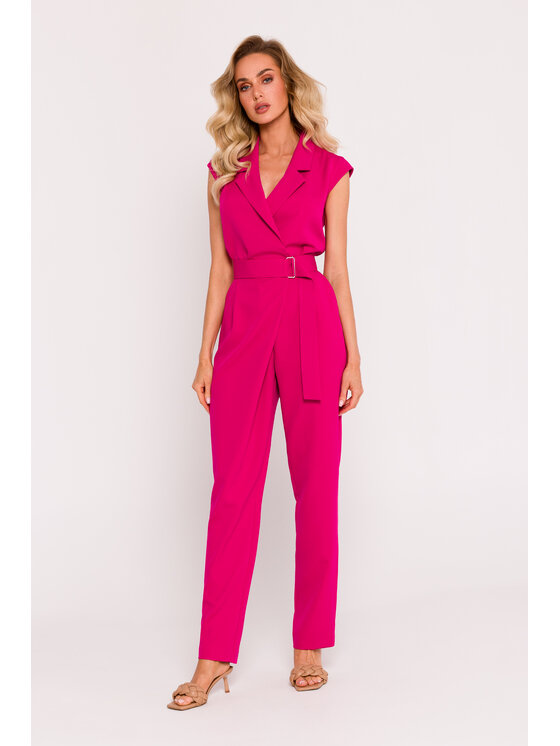 Made of Emotion Made of Emotion Jumpsuit M780 Rosa Generous Fit
