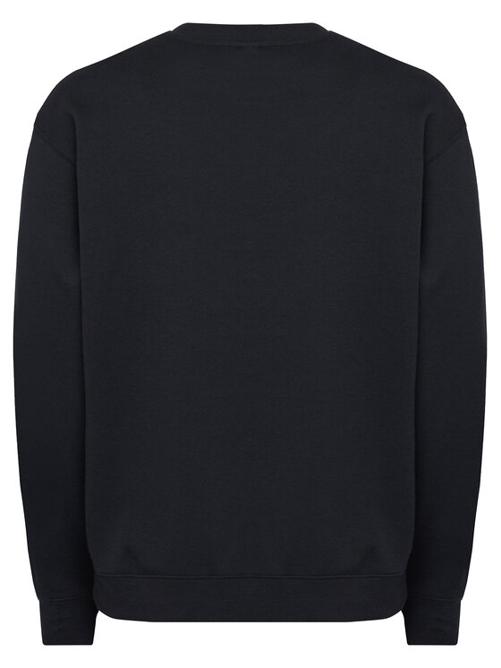 New Balance New Balance Sweatshirt Small Logo MT41507 Schwarz Relaxed Fit